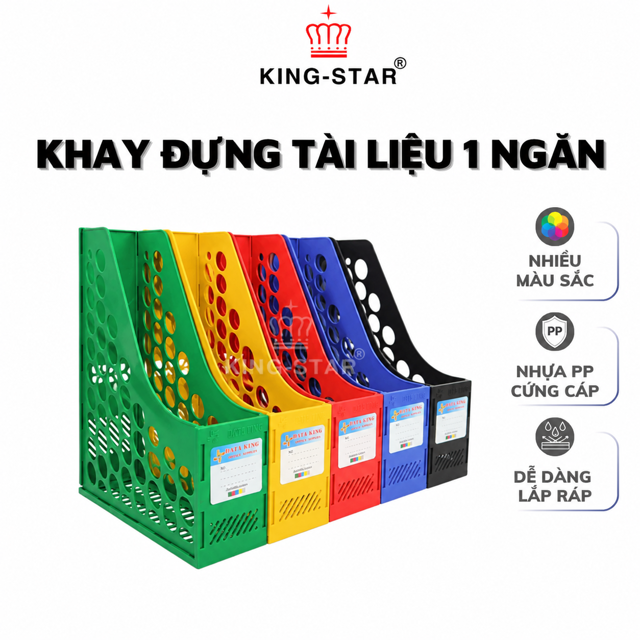 Khay nhựa 1 ngăn