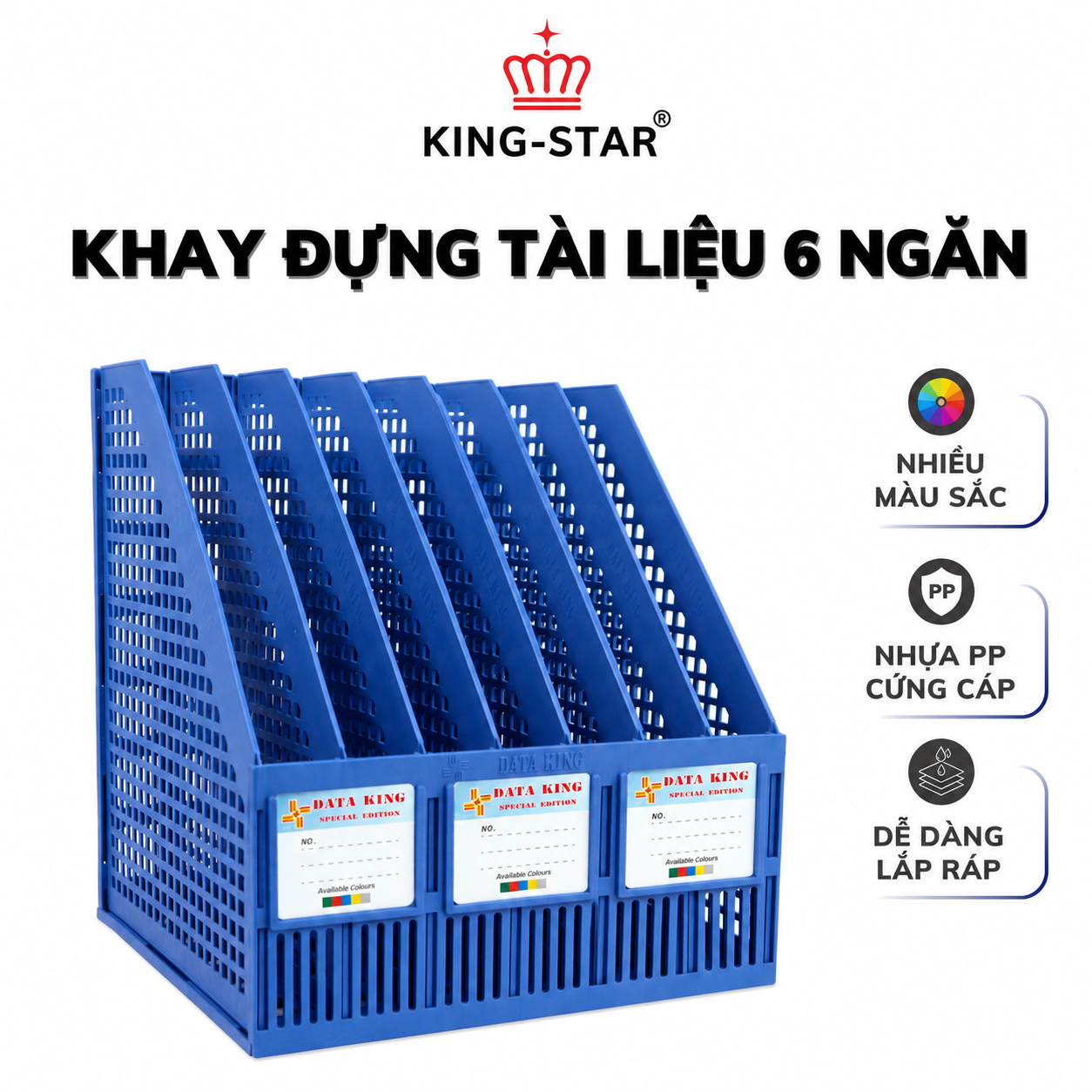 Khay nhựa 6 ngăn